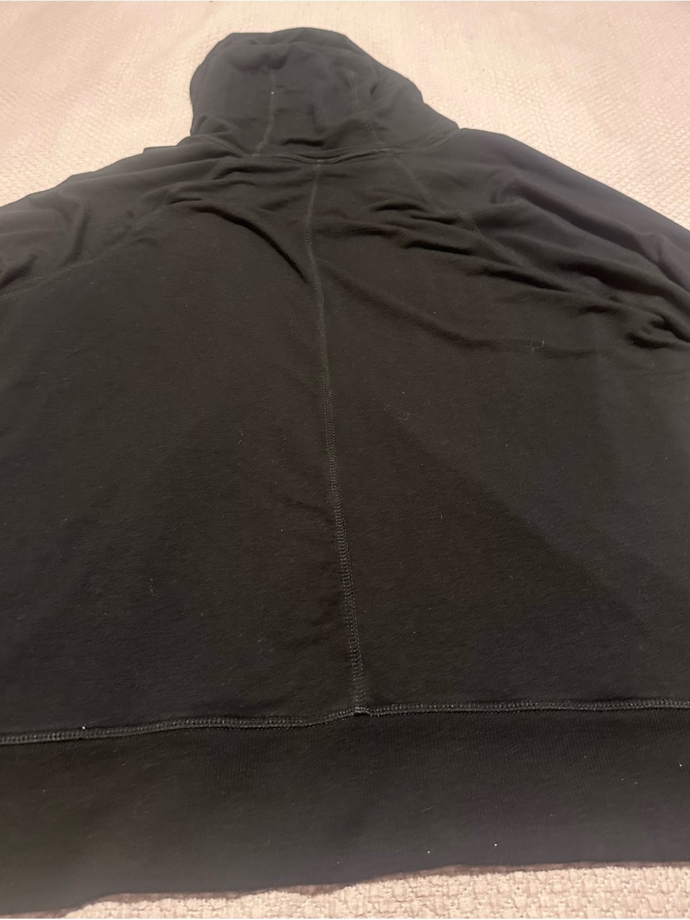 Athleta women’s plus 2x Black Hooded Wrap-Front Pullover - Picture 2 of 13